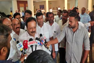 Minister Cheluvarayaswamy spoke to the media.