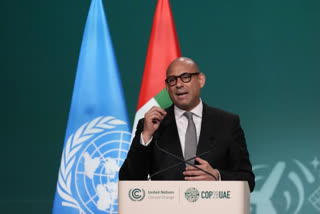 UN climate chief Simon Stiell (AP Photo)