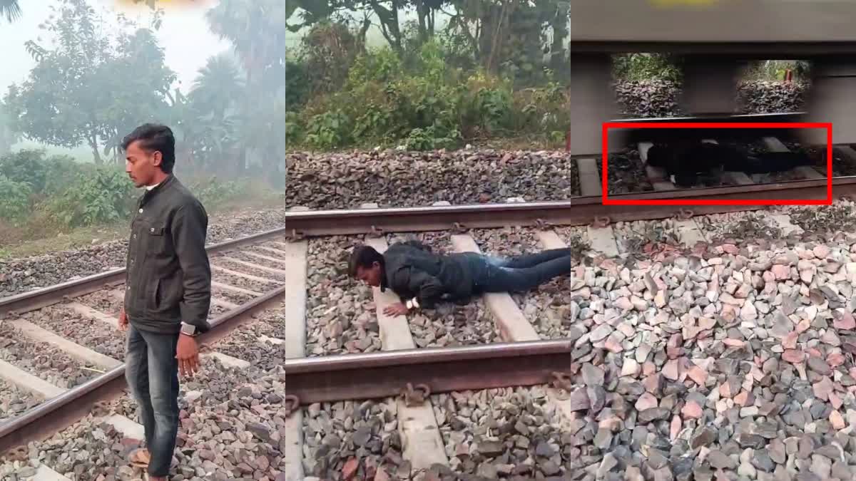 Reels On Railway Track In Muzaffarpur