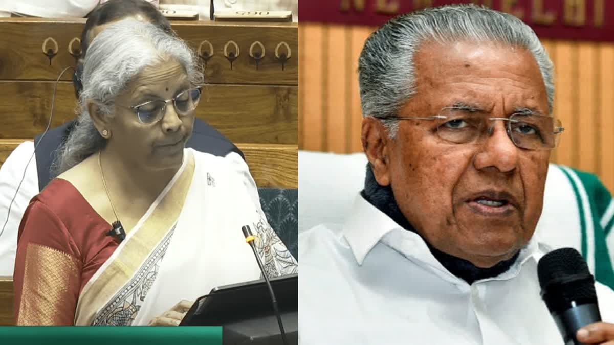 War of words over Kerala being neglected in budget.