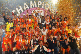 Shrachi Rarh Bengal Tigers beat Hyderabad Toofans 4-3 to claim the top spot and the prize money of INR 3 crore.