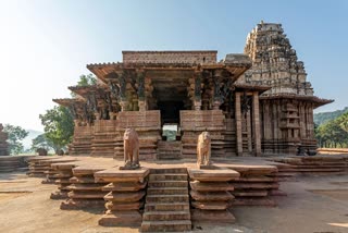 Kakatiya Rudreshwara (Ramappa) Temple, a UNESCO World Heritage Site, near Warangal, Telangana