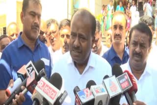 Union Minister H D Kumaraswamy