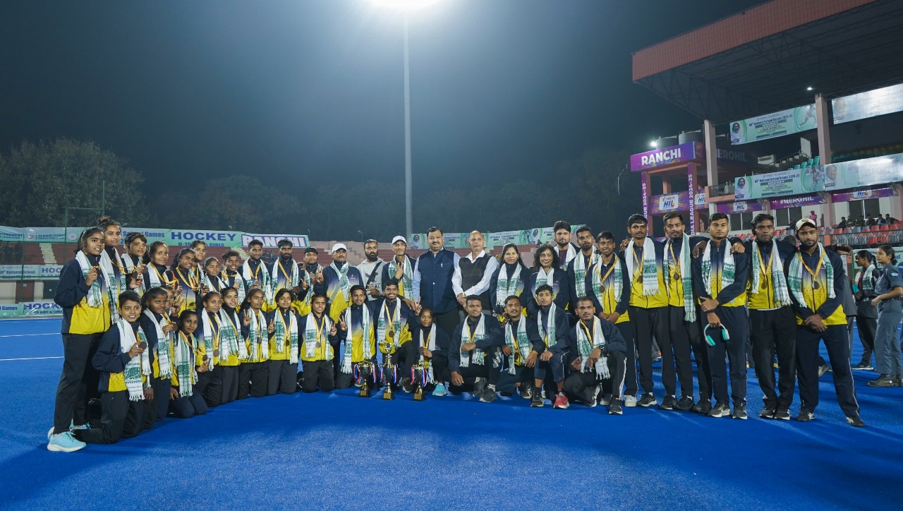 Jharkhand team won 68th National School Games Under 19 Hockey Championship