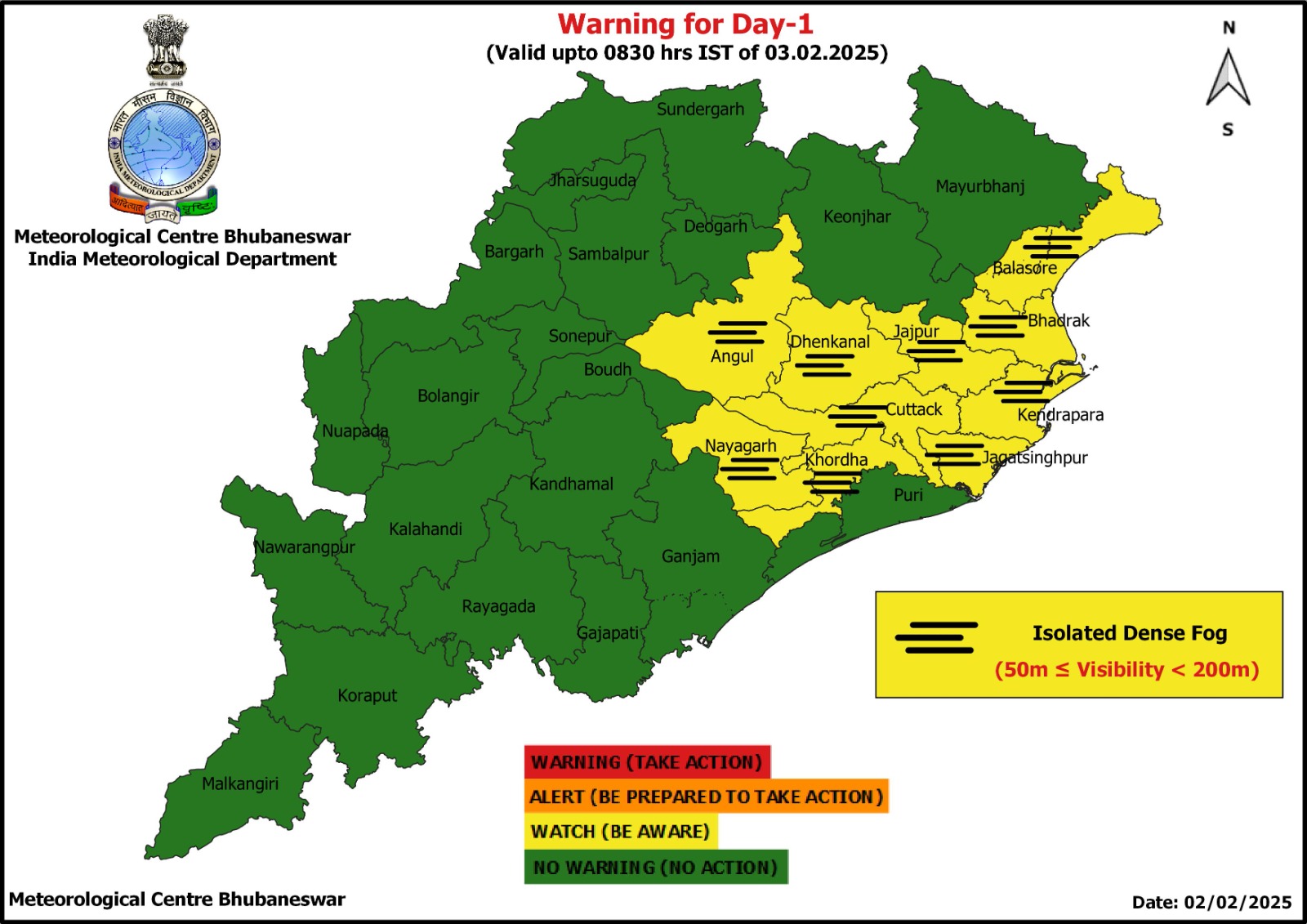 ODISHA WEATHER UPDATE