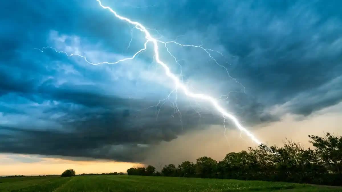 rajasthan thunderstorm  ഇടിമിന്നലേറ്റ് മരണം  രാജസ്ഥാനിൽ ഇടിമിന്നൽ  Six People Were killed by Lightning  rajasthan Lightning