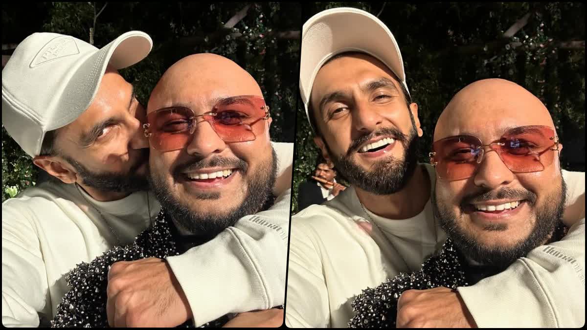 B Praak Pics With Ranveer Singh