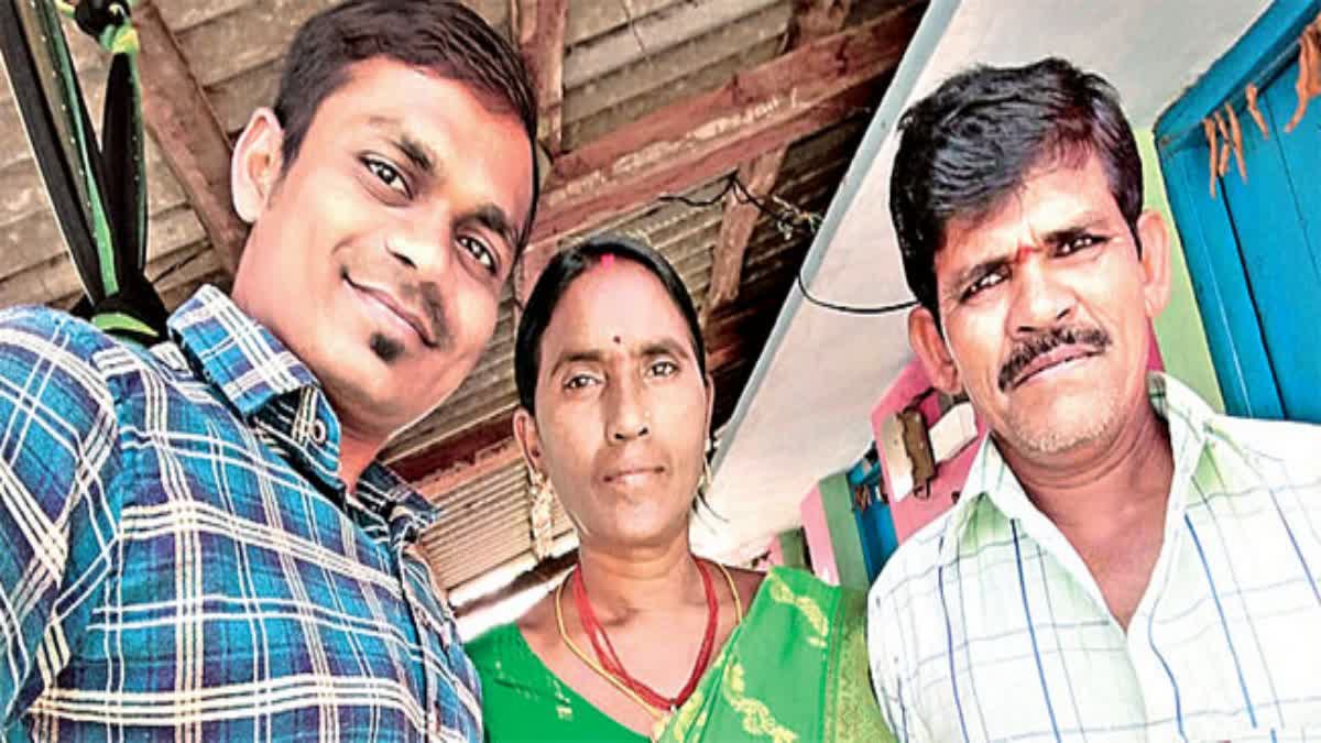 Youth in Telangana got three government jobs by working as a watchman