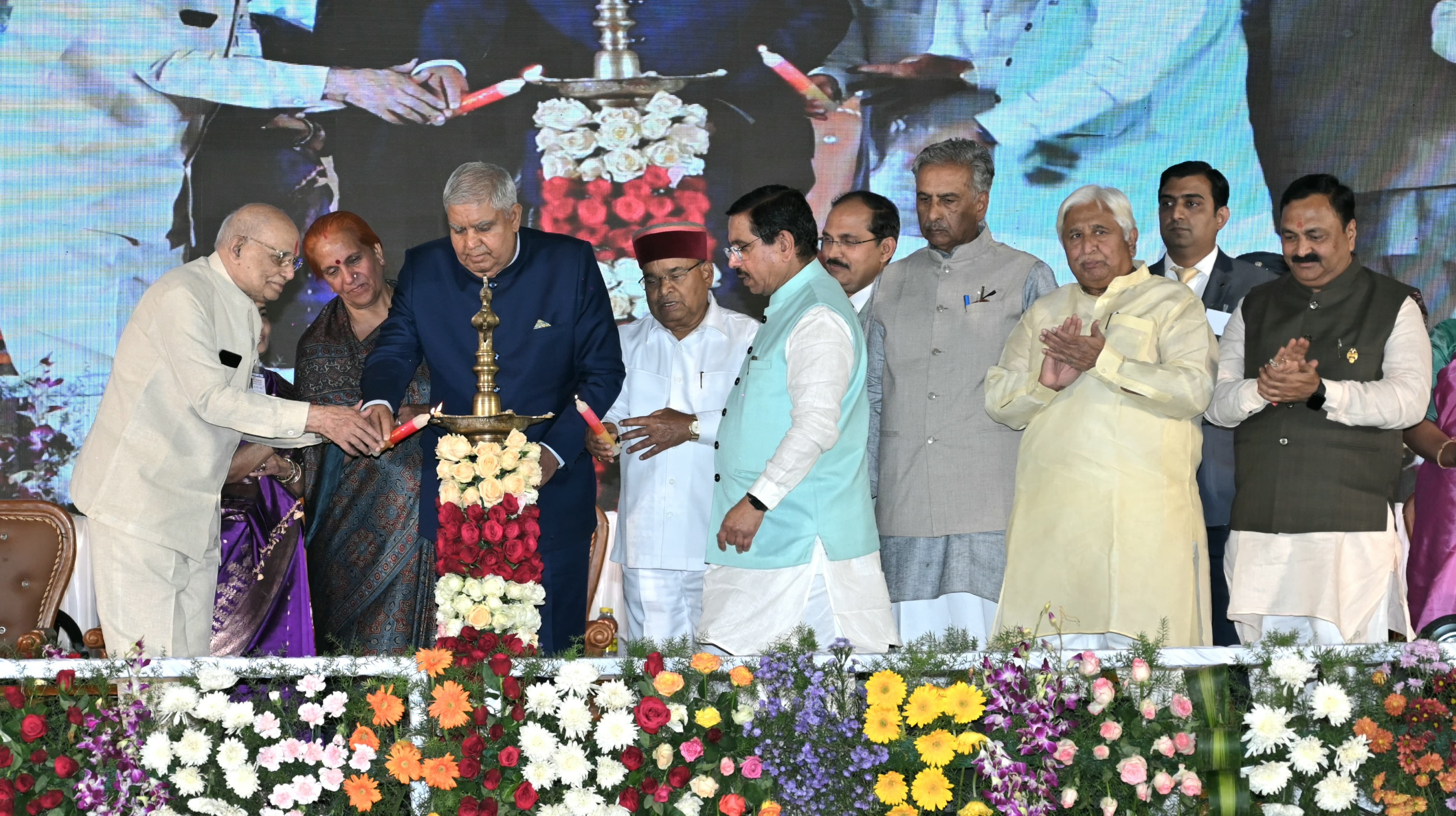 MM Joshi Eye Hospital inaugurated by Vice president Jagadeep Dhankhar