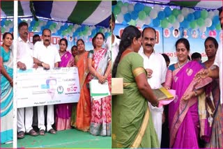 Balineni_Srinivasa_Reddy_Sarees_Distribution