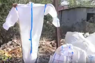 Uttar Pradesh: Thousands of PPE Kits Found in Roadside Garbage at Basti