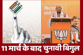 Loksabha Elections 2024 Announcement After 11th March Haryana CM Manohar lal khattar Gurugram Bjp Election office