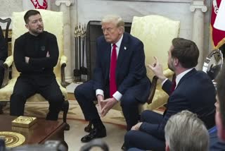 Donald Trump Volodymyr Zelenskyy JD Vance
