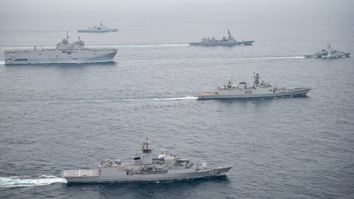 Indian Navy rescues 23 Pakistanis from pirates in the Arabian Sea (Photo IANS)
