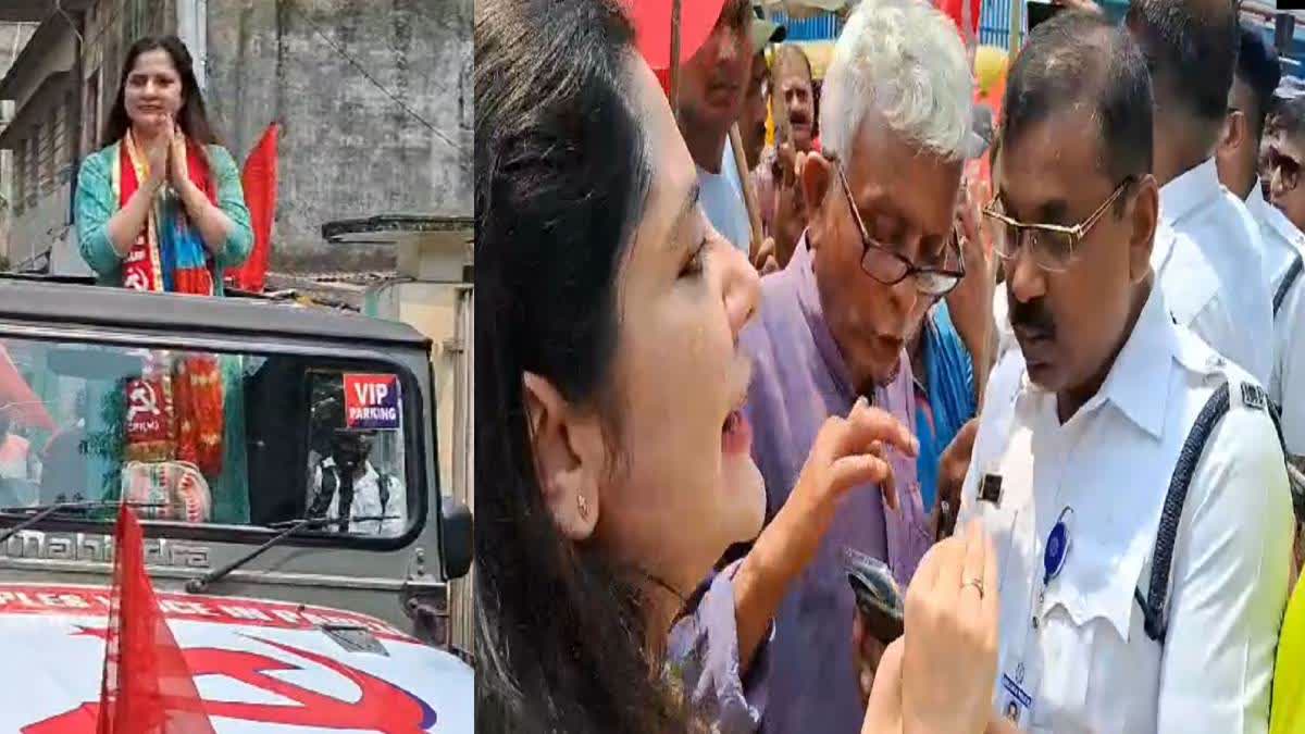 سائرہ شاہ حلیم کا ایک بار پھر پولیس پر تشہیری مہم میں رخنہ ڈالنے کا الزام