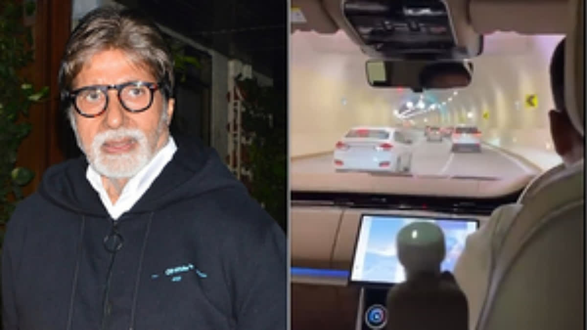 Amitabh traveled undersea tunnel