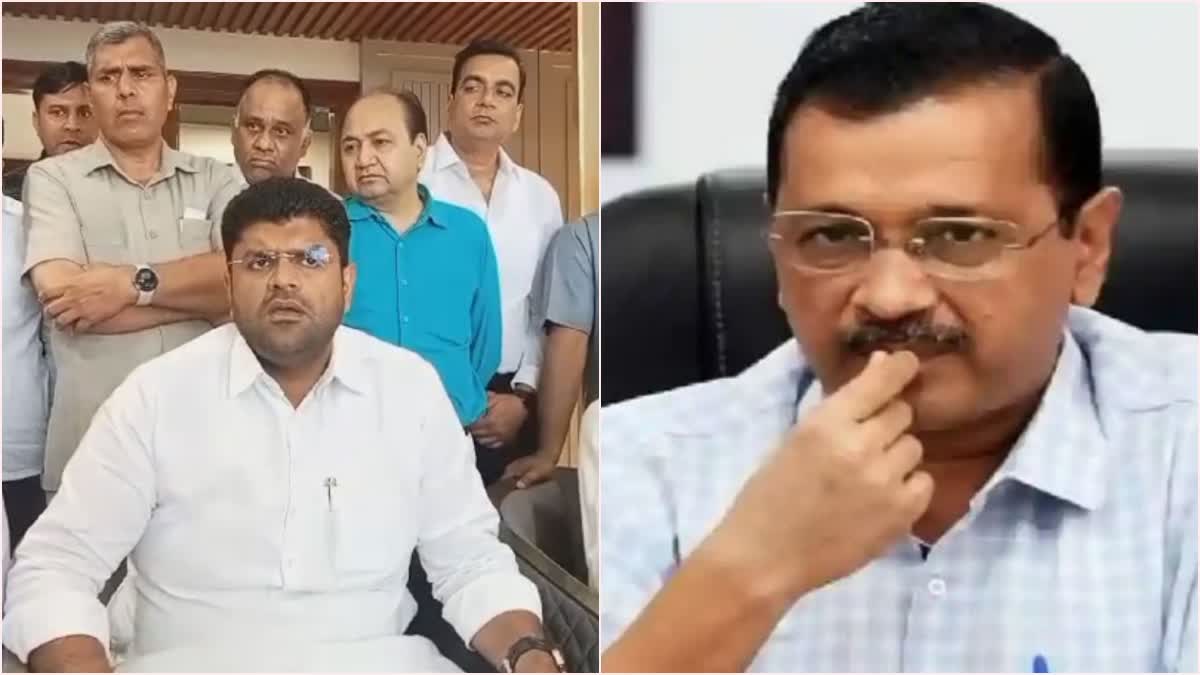 केजरीवाल को मिला दुष्यंत का साथ