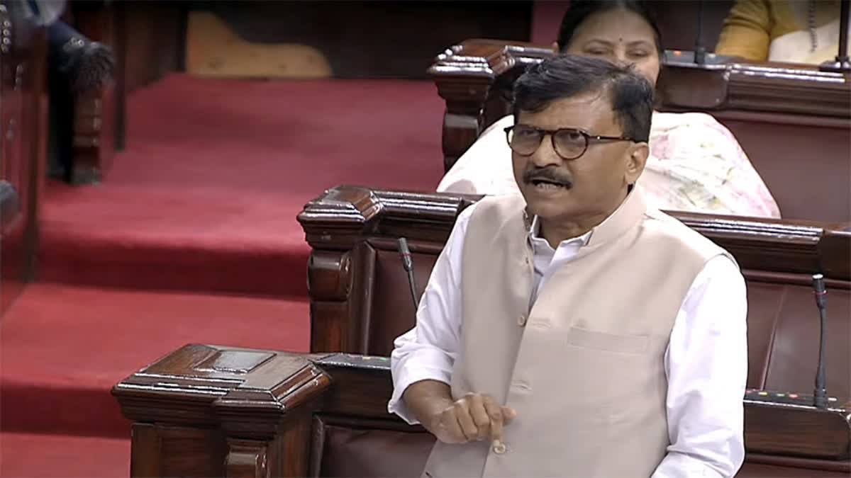 Sanjay Raut challenged BJP regarding EVM machine (Photo IANS)