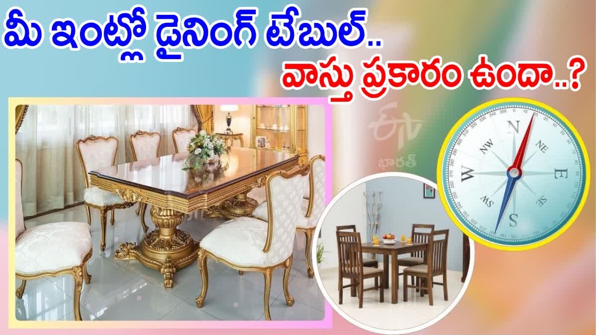 Vastu Tips For Dining Table