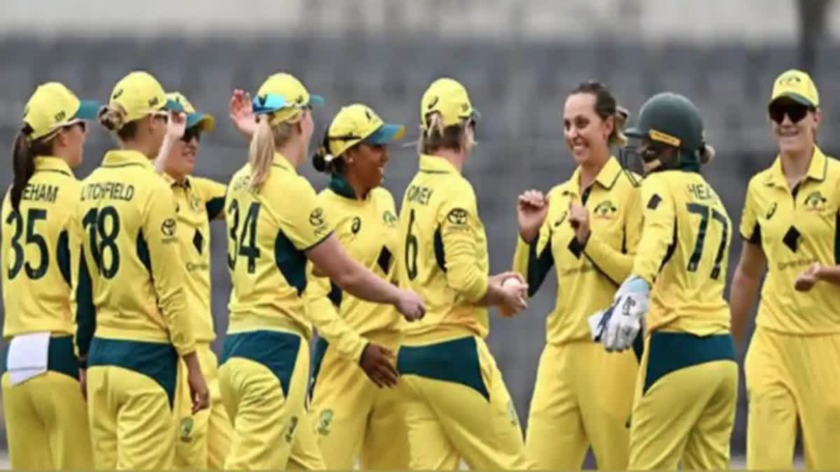 آسٹریلیا کی خواتین ٹیم نے بنگلہ دیش کو 58رنز سے شکست دے دی