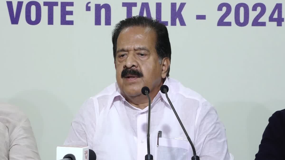 RAMESH CHENNITHALA  RAMESH CHENNITHALA ABOUT BJP  LOK SABHA ELECTION 2024  VOTE N TALK