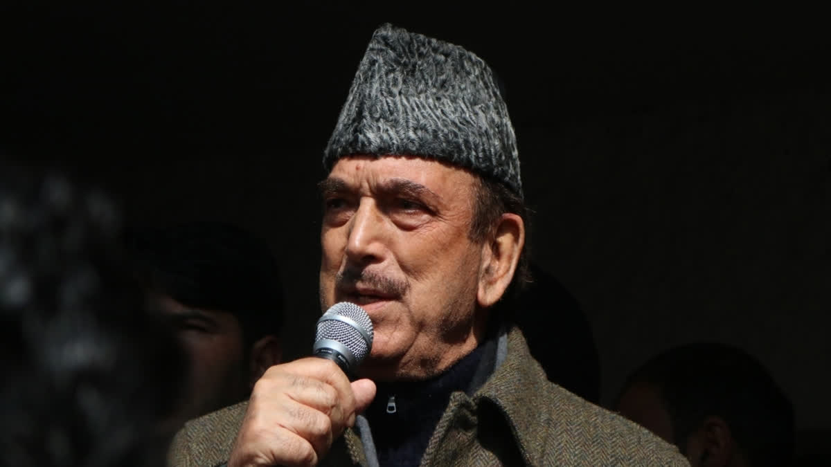 DAP chief Ghulam Nabi Azad to contest Lok Sabha polls from Anantnag-Rajouri constituency