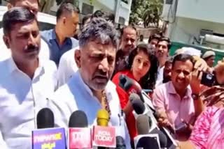 DK Shivakumar slams BJP