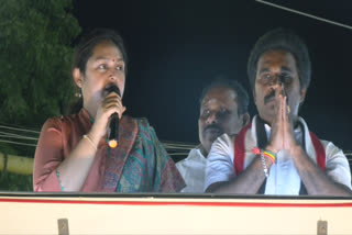 ACTRESS VINDHYA AIADMK ELECTION CAMPAIGN
