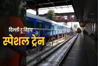 SPECIAL TRAIN FROM DELHI TO BIHAR