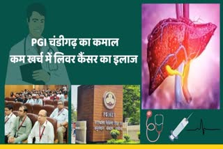 PGI Chandigarh Nuclear Medicine Department liver cancer treatment