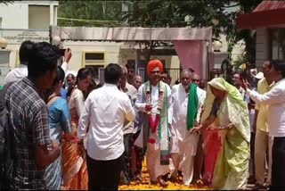 Dharwad  Outrage against Prahlad Joshi  Lok Sabha Election 2024  Lok Sabha Election