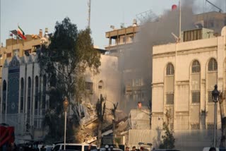 Irani embassy attack, AP photo