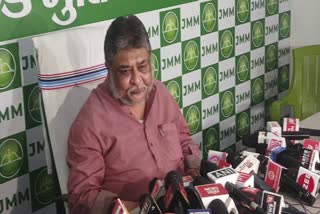 JMM targeted BJP in press conference in Ranchi