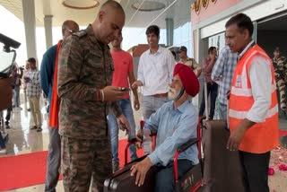 GWALIOR FIRST PASSENGER FLIGHT