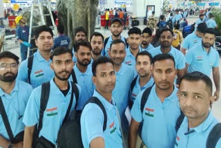 Haryana Workers Leave For Israel
