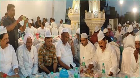 Attendance of candidates and political leaders at Dawat Iftar in Gaya