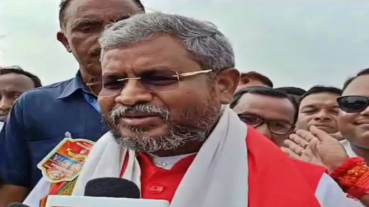 UPROAR OVER BABULAL MARANDI TWEET