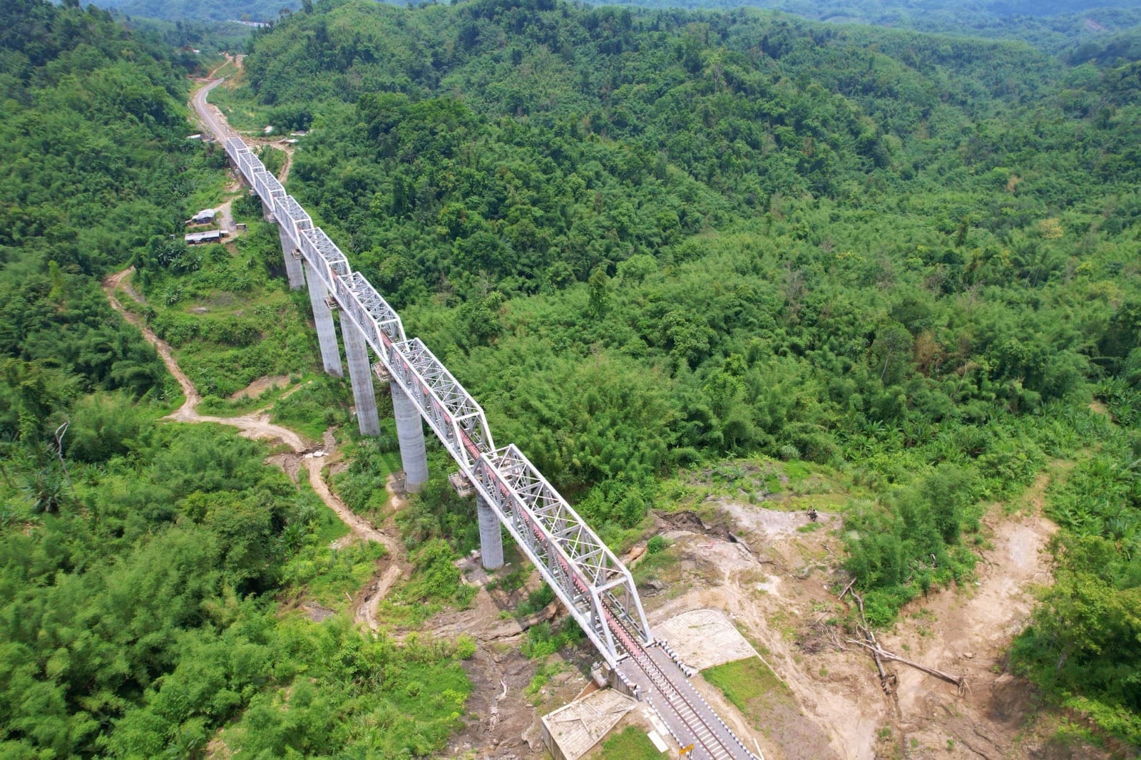 Rail connectivity to Mizoram