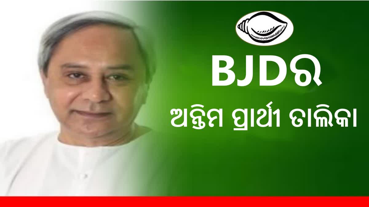 BJD Announce Candidates