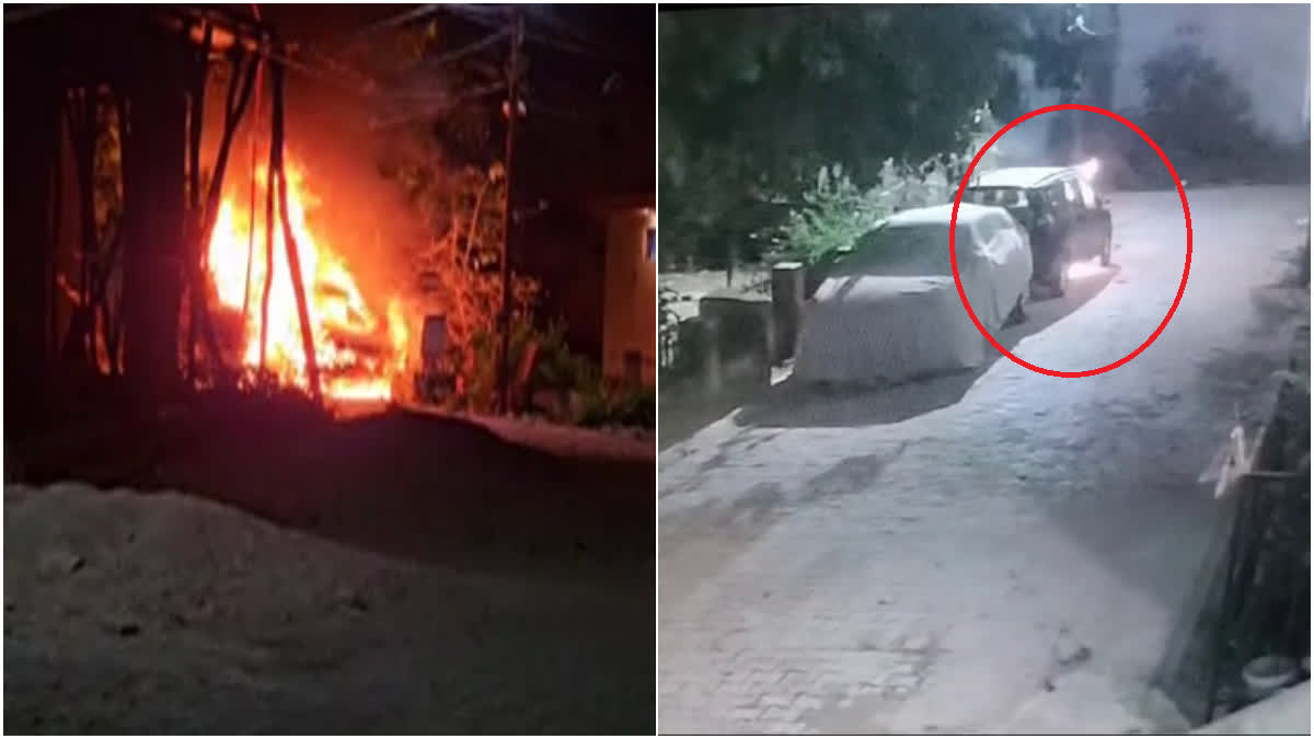 Haridwar UKD leader car burnt