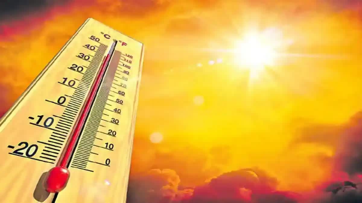 highest temperature recorded in telangana
