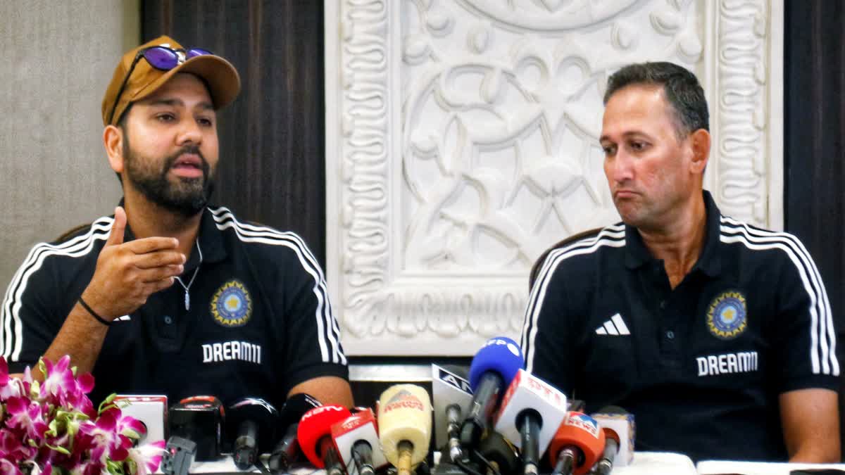 Rohit Sharma and Ajit Agarkar