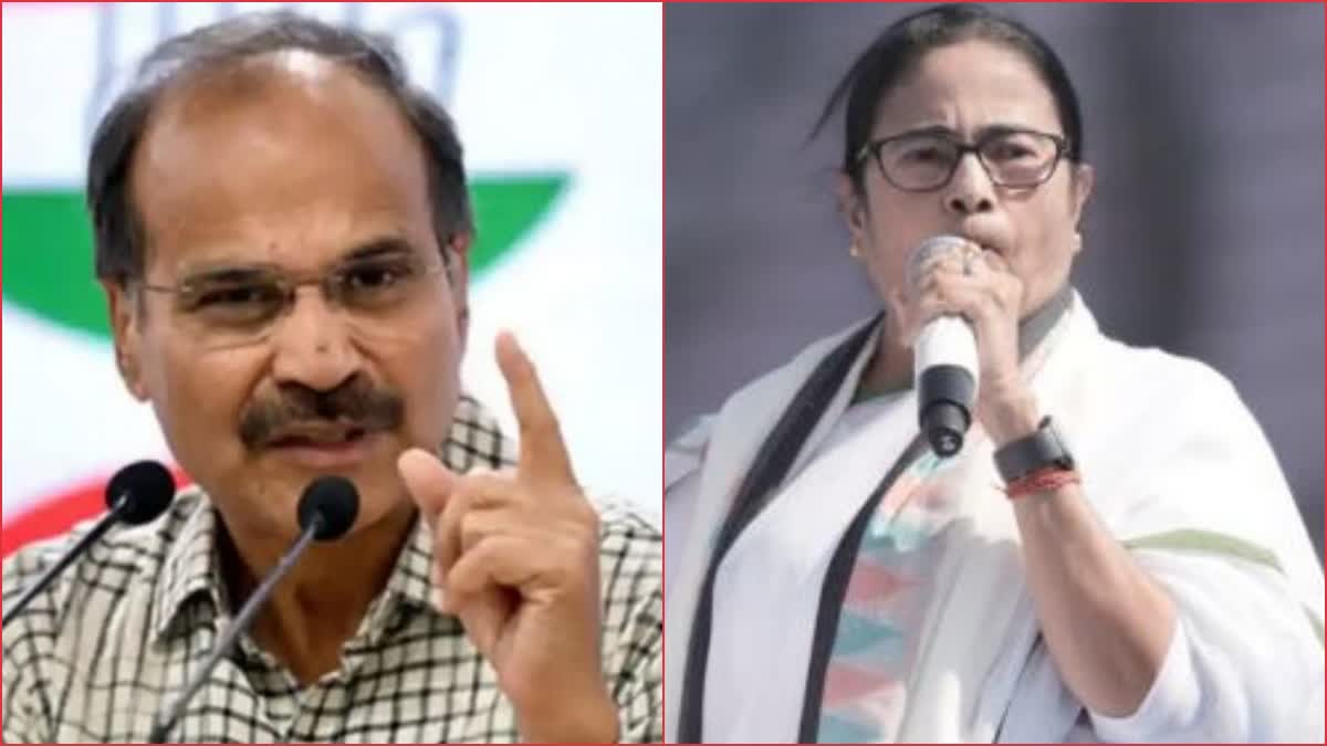 Mamta Banerjee got angry on Adhir Ranjan's statement