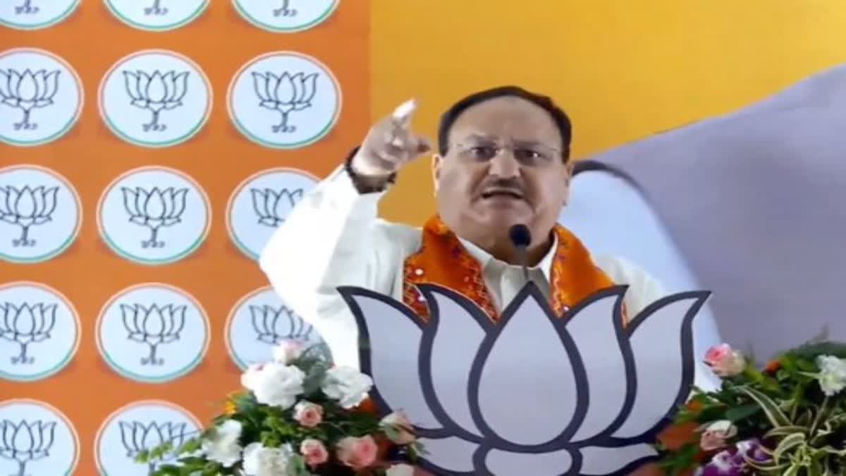 BJP President Nadda rally sironj