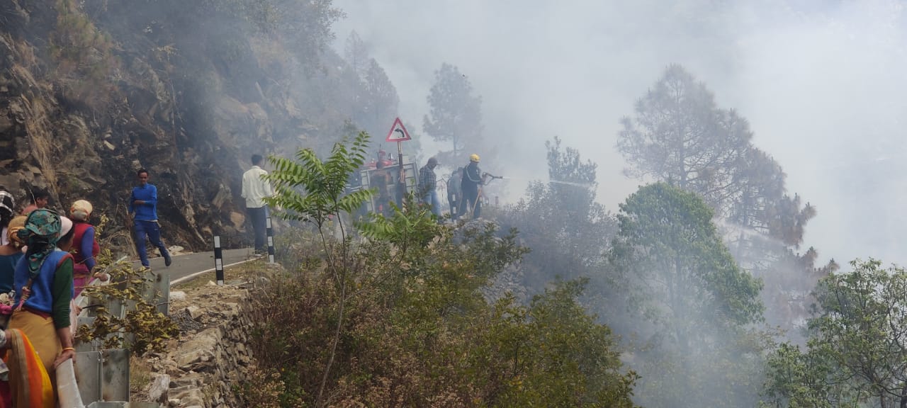 Forest Fire in Pauri