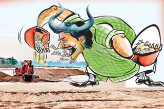 YSRCP Leaders Illegal Sand Mining