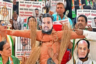 Karnataka Home Minister Dr G Parameshwara on Thursday said a lookout circular has been issued to arrest Hassan JD(S) MP Prajwal Revanna who is facing allegations of sexually abusing hundreds of women.