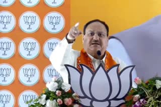 BJP President Nadda rally sironj