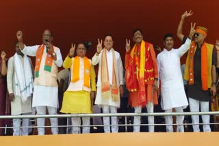 Uttarakhand CM Pushkar Singh Dhami campaigned for BJP candidate Sanjay Seth in Ranchi