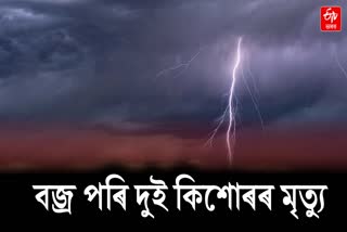 Two teenagers die in lightening in Cachar, two injured